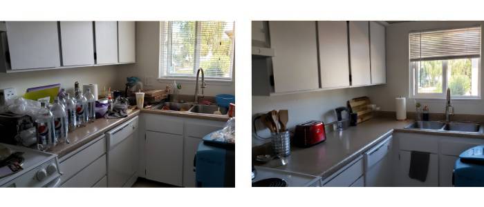 Before - After cleaning